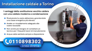 Pronto intervento assistenza caldaie Torino